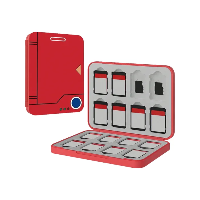 Boîte de rangement Pokédex 16 jeux switch