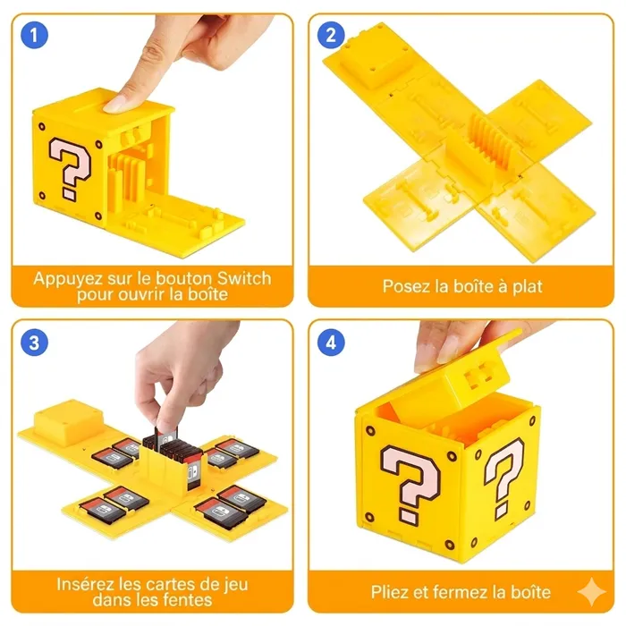 boite mario jeux switch