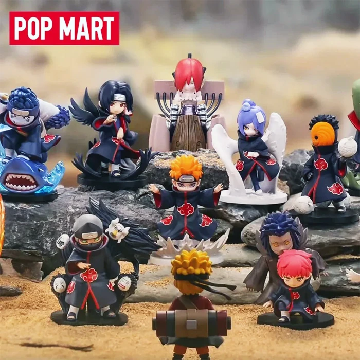 Liste Figurines Pop Mart Naruto Akatuski