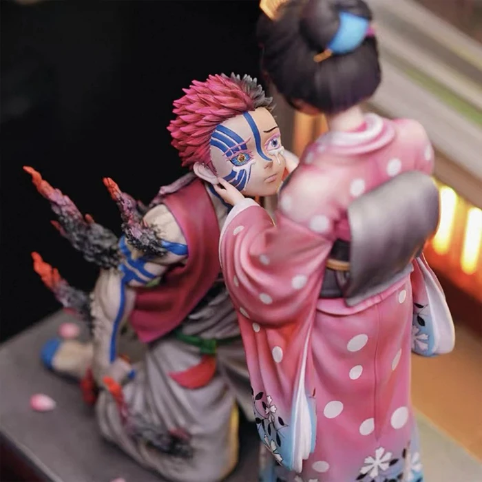 Statuette Demon Slayer Akaza & Koyuki